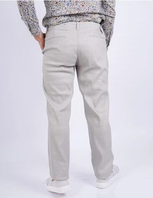 تصویر شلوار پاییزی مردانه - خاکستری روشن برند selected Men’s Autumn Pants – Light Grey