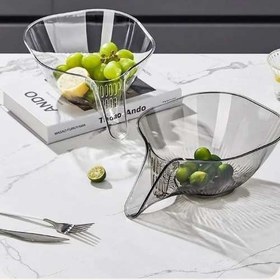 تصویر آبکش لبه سینک مرسه کریستالی سایز بزرگ 