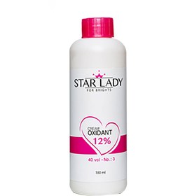 تصویر کرم اکسیدان12% حجم 180میل استار لیدی Star Lady No3 Oxidant Cream 180ml