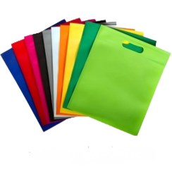 تصویر ساک دستی تبلیغاتی پارچه ای ۳۰×۲۰ 