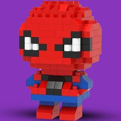 تصویر لگو اسپایدرمن مینی 