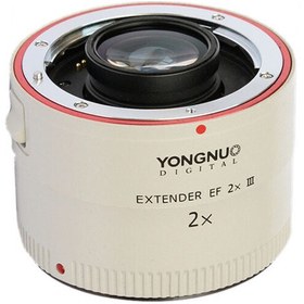 تصویر تبدیل لنز اکستندر Yongnuo Extender EF 2X III Teleconverter Yongnuo Extender EF 2X III Teleconverter