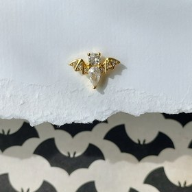 تصویر پیرسینگ خفاش جواهری 