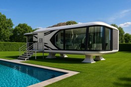 تصویر خانه کپسولی هوشمند 