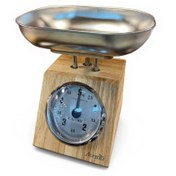 تصویر ترازو مکانیکی 5کیلویی چوب استیل امبیکو 