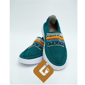 تصویر گیوه سبز طرح گبه 