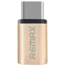 تصویر تبدیل Micro USB به Type-C remax ریمکس فلزی 