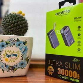 تصویر پاوربانک Oraimo اصلی 30000mla در بسته بندی شیک کیفیت بسیار عالی 