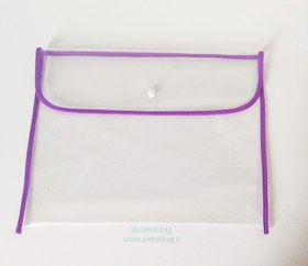 تصویر پوشه A4 شفاف رنگی 