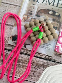 تصویر بند کنفی بلند صورتی 