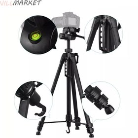 تصویر سه پایه گوشی و دوربین TRIPOD 3520 