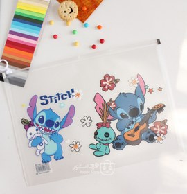 تصویر پوشه زیپی آ4 فانتزی 