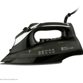 تصویر اتو بخار دستی مشکی فوما 3250 وات Fuma Steam Iron FU-2004 Fuma FU-2004 Black Hand Steam Iron 3250W