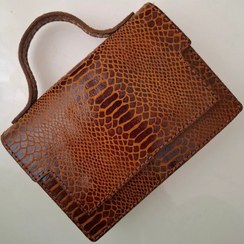 تصویر کیف مجلسی زنانه چرم طبیعی 