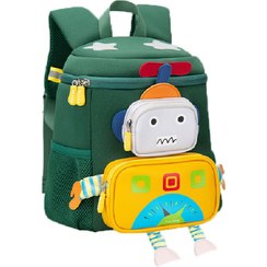 تصویر کوله زیپ بالا ربات Top robot backpack OLANG