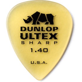 تصویر پیک گیتار Dunlop Ultex Sharp Guitar Pick 1.4mm 