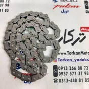 تصویر زنجیر تایم موتور فلات پرواز طرح CRF و گالکسی na و nh و رهرو طرح باکسر ( بوکسر ) سی ار اف 2/3 94 دانه 