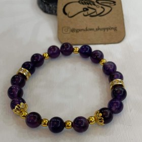 تصویر دستبند آمیتیست 