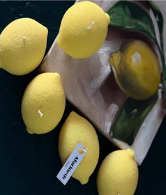تصویر شمع لیمو طبیعی فانتزی 