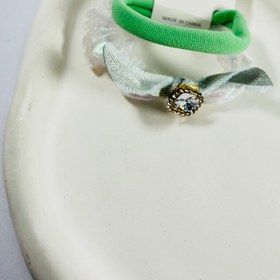 تصویر کش موی پاپیونی - زرد 