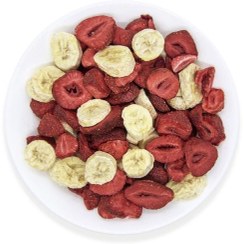 تصویر توت فرنگی و موز 