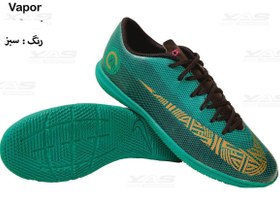 تصویر کفش سالنی فوتسال کفش فوتبال بزرگ پا سایز ۴۶ کد 168 - 4 