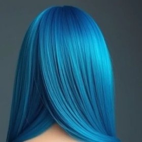 تصویر رنگ مو ژله ای (آبی اقیانوسی) فانتزی پیگار حجم 55 میلی لیتر 