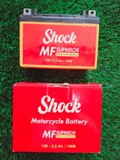 تصویر باتری موتور سیکلت هوندا 150 استارتی ۷ آمپر ۱۲ ولت 