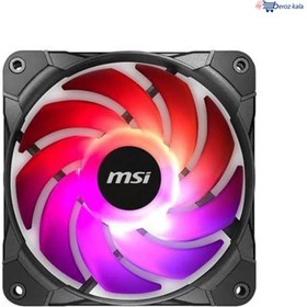 تصویر فن کیس ام اس آی مدل MAG MAX F12A-3 MSI MAG MAX F12A-3 RGB Case Fan 3-Pack