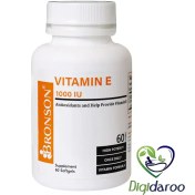 تصویر ویتامین ای برونسون 1000 واحدی | 30 عددی انقضا 2024/07 ا Bronson Vitamin E 1000 IU Bronson Vitamin E 1000 IU