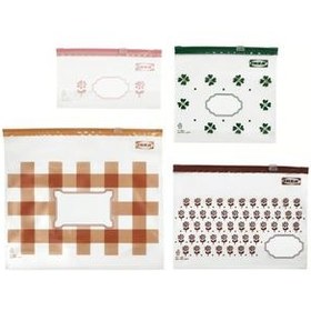 تصویر پک 80 عددی زیپ کیپ ایکیا مدل IKEA KOSSEBAR 