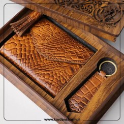 تصویر ست هدیه چرم زنانه مدل بهار 