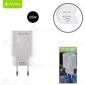 تصویر شارژر دیواری باوین Bavin PC837Y توان 25 وات 