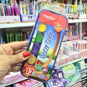 تصویر آبرنگ 12 رنگ پنتر آبرنگ 12 رنگ پنتر