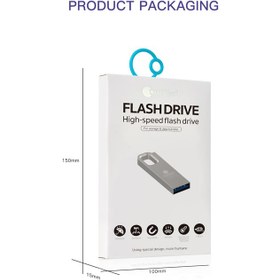 تصویر فلش مموری 128 گیگابایت یو اس بی 3.0 کوتتسی Coteetci USB 3.0 flash Drive CS8831-128G 