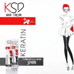 تصویر رنگ موی قهوه ای متوسط کی اس دی KSD شماره 4 