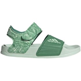 تصویر دمپایی ورزشی سبز دخترانه و پسرانه بچگانه صندل ان Sandal K ID2625 adidas 