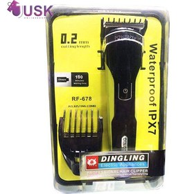 تصویر ماشین اصلاح صورت دینگ لینگ مدل RF-678 Clipper Hair Trimmer RF-678 New Design Rechargeable