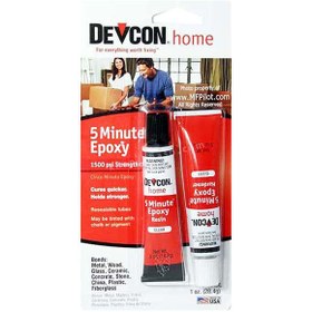 تصویر چسب اپوکسی دوکن ۵ دقیقه‌ای DEVCON 