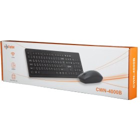 تصویر ماوس و کیبورد بی سیم فاطر مدل Fater CWN-4000B Fater CWN-4000B Wireless Mouse & Keybboard