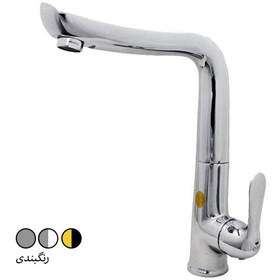 تصویر شیر ظرفشویی آشپزخانه شیبه مدل هامون Shibeh Sink Mixer Faucet