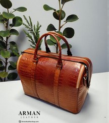تصویر ساک مسافرتی آرمان چرم مدل مارکو 