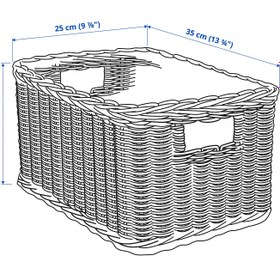 تصویر سبد حصیری دست ساز مدل TRUMMIS | برند ایکیا | ارسال 15 الی 20 روز کاری 