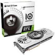 تصویر کارت گرافیک گلکس GeForce RTX 2080 Super EX HOF GALAX GeForce RTX 2080 Super HOF 10th Anniversary Edition White Graphics Card