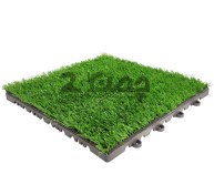 تصویر تایل چمن مصنوعی زیتون 25 میلیمتر 