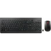 تصویر ماوس و کیبورد بی سیم لنوو مدل اسنشیال Lenovo Essential Wireless Mouse & Keyboard