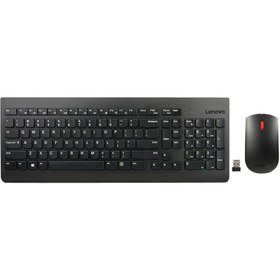 تصویر ماوس و کیبورد بی سیم لنوو مدل اسنشیال Lenovo Essential Wireless Mouse & Keyboard