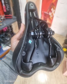 تصویر زین دوچرخه تمام ژل Full gel bicycle saddle