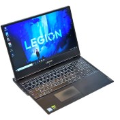 تصویر لپ تاپ گیمینگ مدل Lenovo Legion 5 - i7 9750H Laptop Lenovo Legion 5 - i7 9750H - ۱۶ GB DDR4 - ۲۵۶ GB nvme - 1 TB HDD - 6 GB GTX 1660Ti