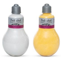 تصویر پدی ژل 800 گرمی با حلال بی بی بمب /آبرسان و نرم کننده برای رفع خشکی پا - نارنجی 